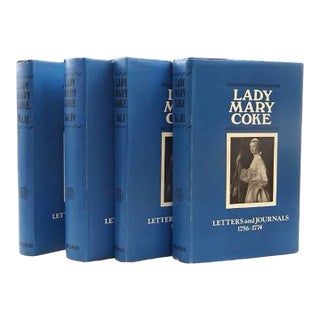 Vintage the Letters and Journals of Lady Mary Coke Rare 4 Volume Book Set Hc W/ Dj For Sale
