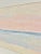 Modern Coastal Original Pastel Unframed Raw Edge Painting, Pink, Blue and Yellow For Sale - Image 9 of 12
