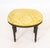Louis XVI Style Yellow Silk Upholstered Footstool For Sale In New York - Image 6 of 6
