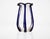 Large Murano Vase with Baloton Bubbles in Gold Leaf and Cobalt Blue Beads, 1960 For Sale - Image 18 of 18