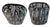 Transparent Black Graphic Pilchuk Torpedo Shaped & Rectangular Murano Style Art Glass Vases- A Pair For Sale - Image 8 of 18