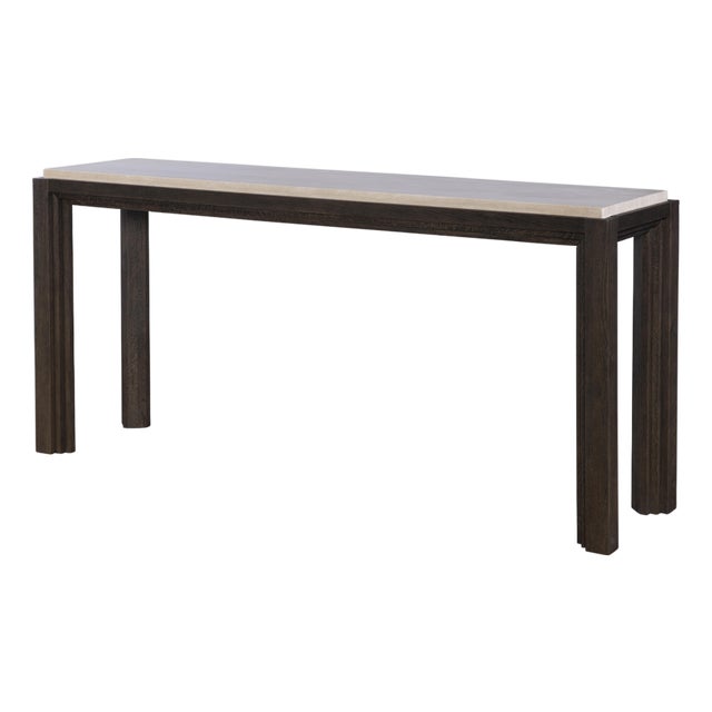 Century Furniture Monterey Console Table - Dark For Sale