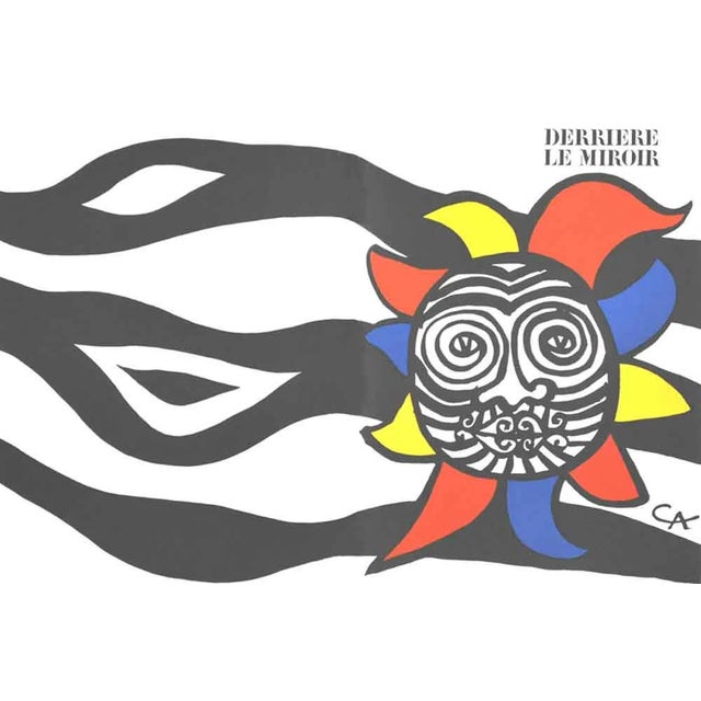 Artist: Alexander Calder Country: USA Title: Untitled – DMo1156d Medium: Original Lithograph Marks: signed in the plate,...