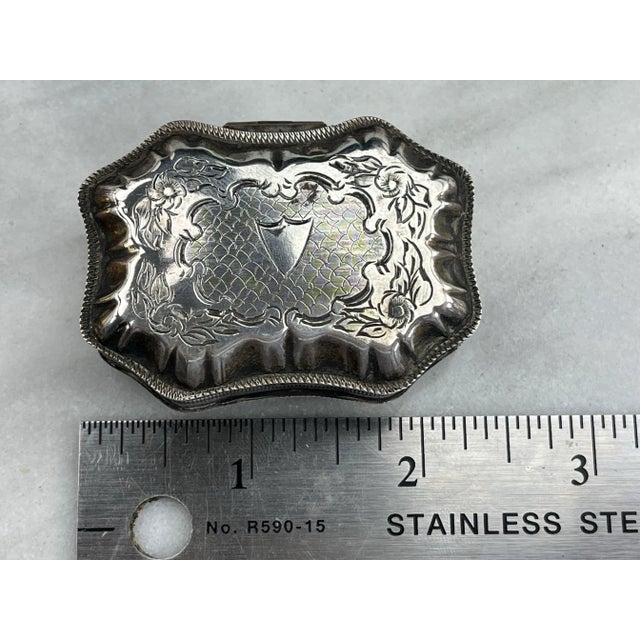 Dutch Pillbox, 833 Silver, Circa 1865 For Sale - Image 9 of 11