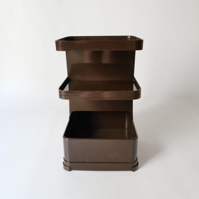Mid-Century Modern Vintage Serving Table attributed to Marc Held, 1970s For Sale - Image 3 of 7