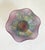 Art Nouveau Hand-Painted Nouveau Art Glass Ruffled Bowl in Amethyst & Iridescent Pastels For Sale - Image 3 of 8