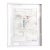 Interior Land Scape. III White Framed Abstract Painting For Sale