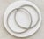 A rare David Yurman Inside-Out Cable bracelet set of 2, sterling silver, discontinued, sculptural, iconic design. This...