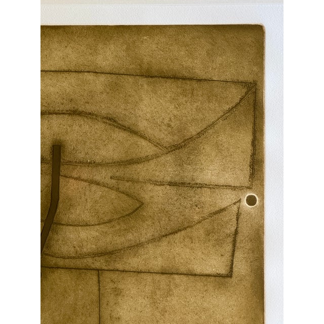 Victor Pasmore, "Linear Development in One Movement," Signed Etching and Aquatint, 1974 For Sale - Image 4 of 9