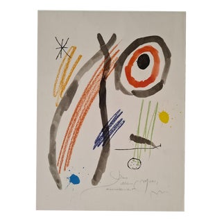 Joan Miró, Quelques fleurs pour des amis, 1964, Facsimile Print For Sale