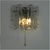 J.T. Kalmar Vintage Ice Glass Wall Light by J. T. Kalmar, Vienna, Austria, 1970s For Sale - Image 4 of 13