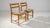 20th Century Danish Wooden Chairs, Pair For Sale - Image 12 of 13