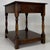 Antique Early 20th Century English Oak Side Table with Lower Shelf For Sale - Image 9 of 13