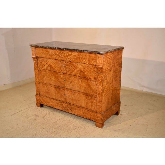 19th Century 19th Century Burl Ash Commode From France For Sale - Image 5 of 11