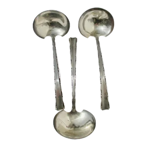 Mandrigal Pattern Sterling Silver Saddles -Set of 3