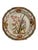 Vintage Chinese Floral Ceramic Crackle Glaze Decorative Plates - Set of 3 For Sale - Image 4 of 7