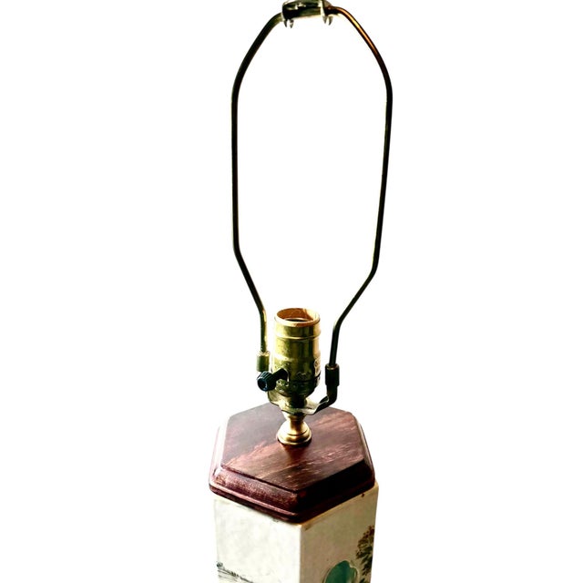 19th Century 19th Century Chinese Hat Holder as a Lamp For Sale - Image 5 of 12