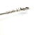 1990s 1990s Tiffany & Co Estate German Zig Zag Bracelet 7.5" Sterling Silver 4.5 mm For Sale - Image 5 of 12