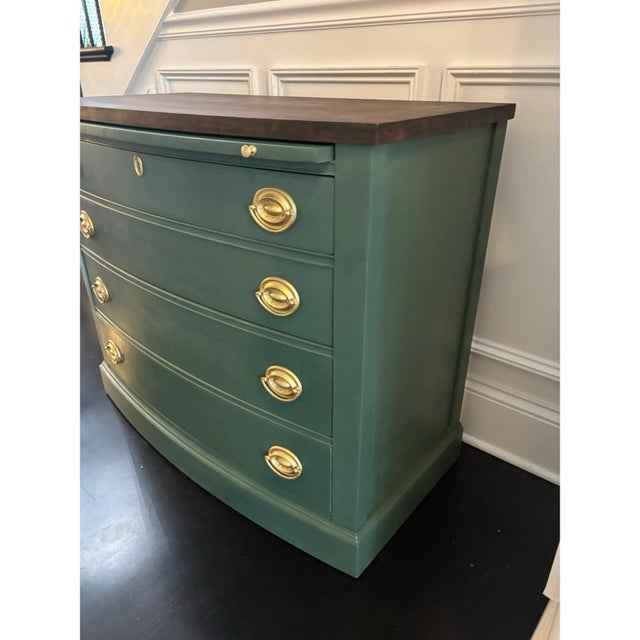 Vintage Hepplewhite Server/Chest of Drawers For Sale - Image 11 of 11