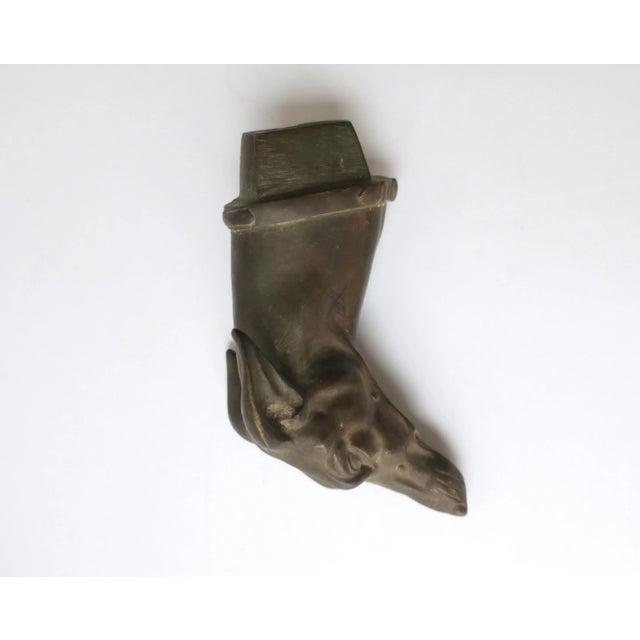 Bronze Dog Animal Sculpture Art Deco Period For Sale - Image 9 of 11
