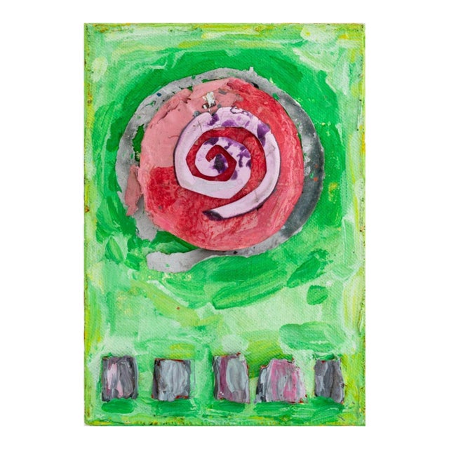 Elfi Schuselka Abstract Mixed Media Collage For Sale