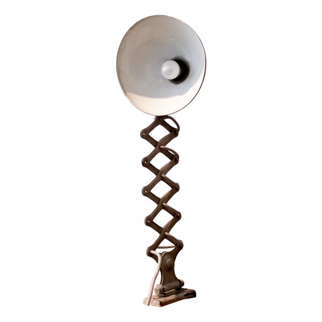 Scissor Lamp attributed to Christian Dell for Kaiser Idell / Kaiser Leuchten, 1940 For Sale