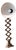 Scissor Lamp attributed to Christian Dell for Kaiser Idell / Kaiser Leuchten, 1940 For Sale