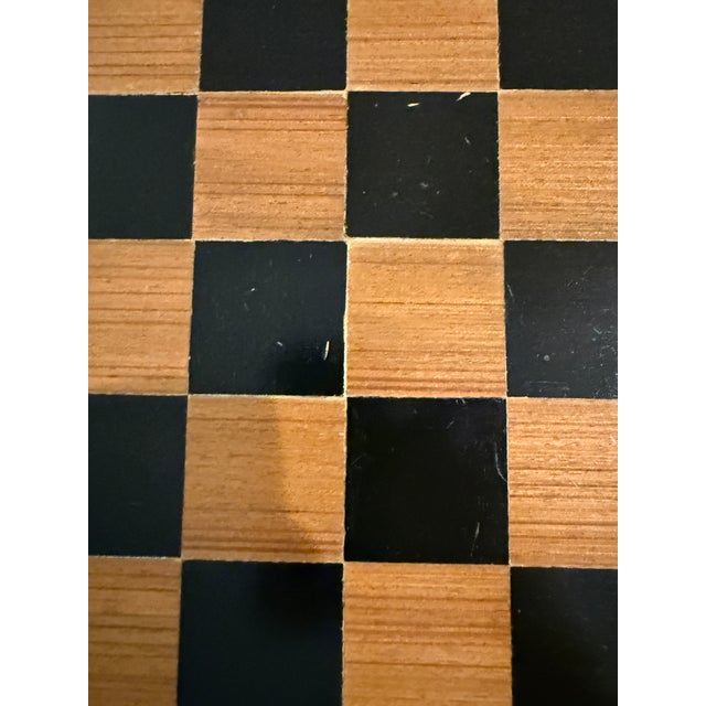 Anglo Raj 1950's Table Top Chess Board, India For Sale - Image 10 of 12