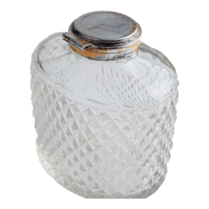 Antique Victorian Cut Glass Perfume Bottle