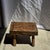1980s Small Wabi-Sabi Rectangular Side Stool in Teak, 1980s For Sale - Image 5 of 14
