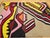Mid-Century Modern Vintage Mid-Century Modern Handwoven Tapestry, Abstract Wool Art, 32" X 45" For Sale - Image 3 of 9