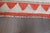 1970s Vintage Handmade Wool Cotton Beige Orange Runner Rug For Sale - Image 10 of 11
