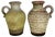Pottery Fat Lava Vases attributed to Scheurich, Germany, 1970s, Set of 2 For Sale