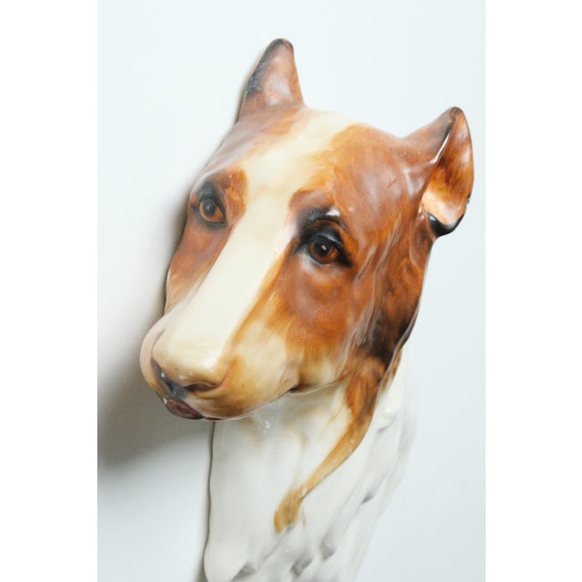 Circa 1973 Americas favorite Hollywood famous dog actor Lassie, the smart and fearless collie. With wire hanging loop. WE...