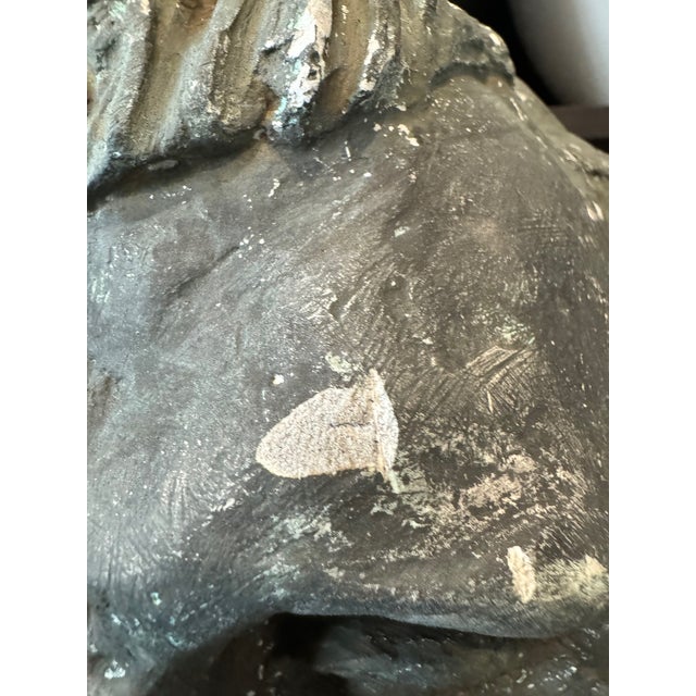 Vintage Plaster Roman Bust Chairish