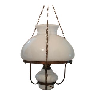 French Antique Pendant Light For Sale