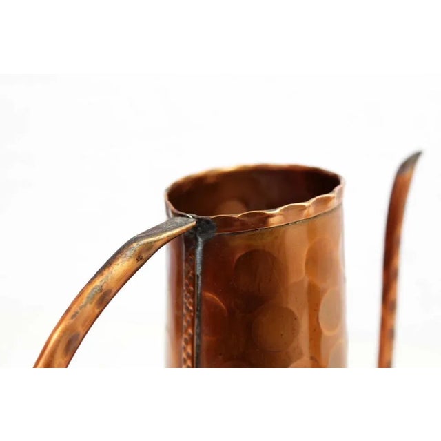 Copper Copper Watering Can and Jug, 1960s, Set of 2 For Sale - Image 8 of 12