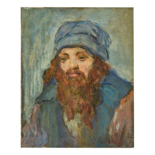 Portrait of a Man, 20th Century, Oil on Canvas For Sale