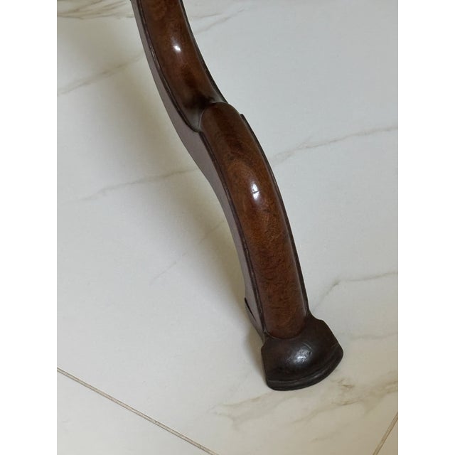 Antique Round Tilt Top Style Wooden Table With Tripod Base For Sale In Little Rock - Image 6 of 17