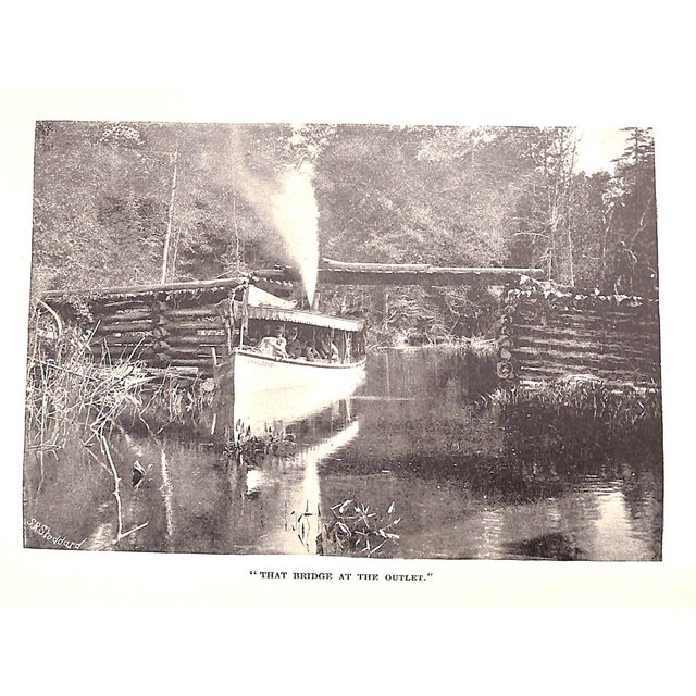 "An Adirondack Cabin: A Family Story Telling of Journeyings by Lake and Mountain, and Idyllic Days in the Heart of the Wilderness." Sydney, Margaret For Sale - Image 9 of 11