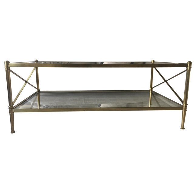 Ethan Allen "Jocelyn" Coffee Table Chairish