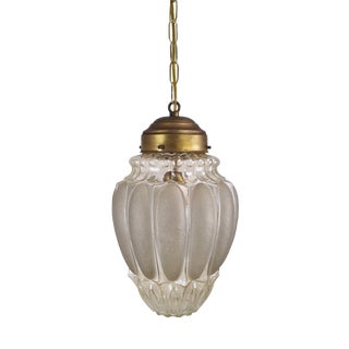 Italian Murano Glass Pendant Lamp from Mazzega, 1970s For Sale