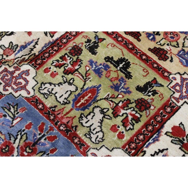 Middle Eastern Hand-Knotted Rug For Sale - Image 9 of 11