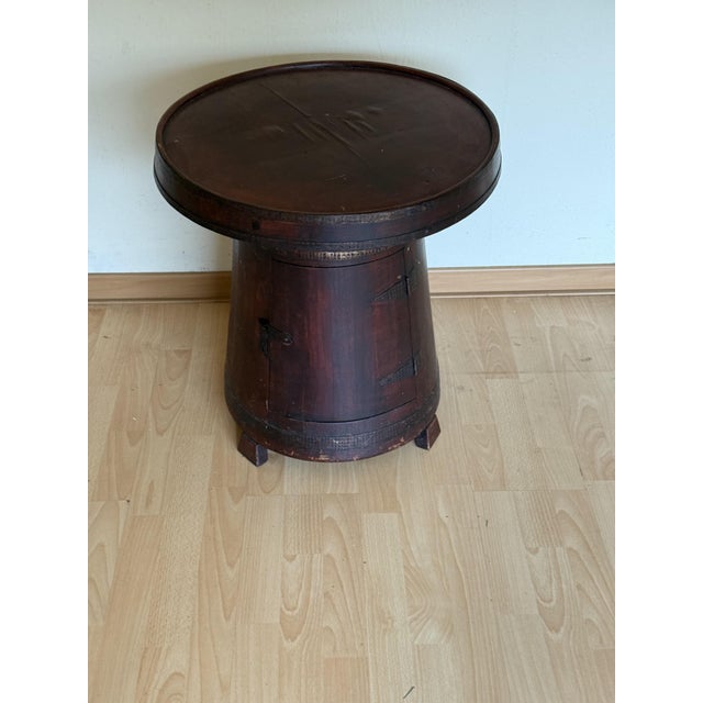 Vintage Keg Bar Cabinet, 1950s For Sale - Image 3 of 15