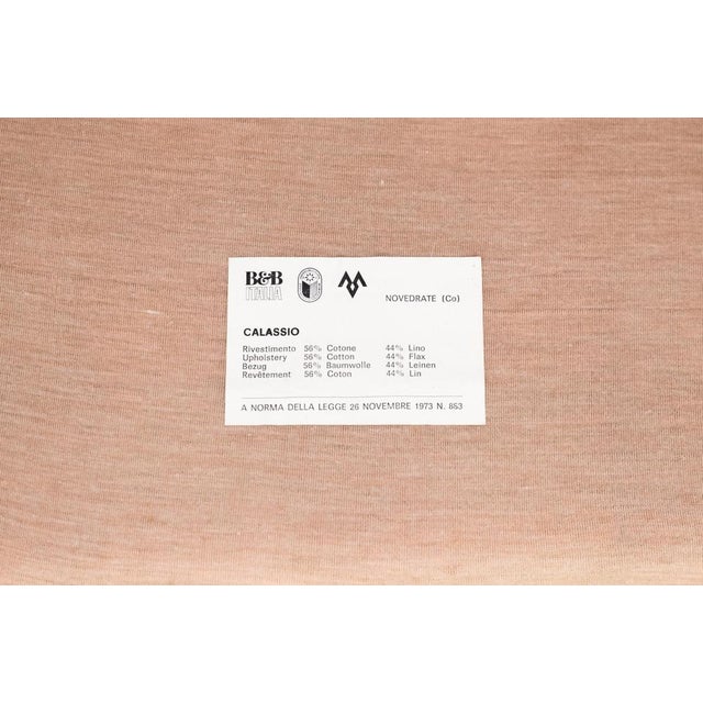 Vintage Wicker Armchairs by Maxalto, 1970s, Set of 4 For Sale - Image 9 of 10