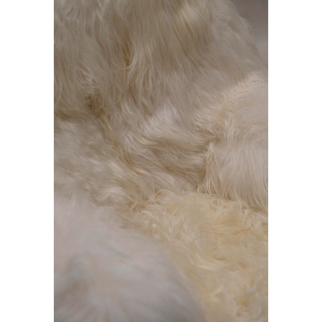 1960s Yeti Easy Chair in Sheep Upholstery, 1960s For Sale - Image 5 of 18