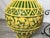 Large Yellow Tin Glazed Earthen Ware Pot on Stand For Sale In Philadelphia - Image 6 of 11