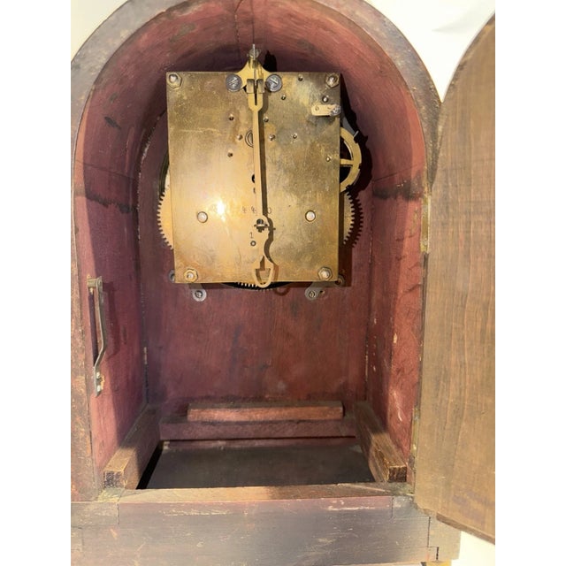 Antique English/German Beehive Style Mantel Clock For Sale - Image 10 of 10
