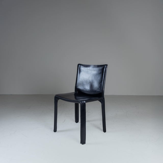 B 412 D11 CAB Chairs by Mario Bellini for Cassina, 1977, Set of 10 For Sale - Image 14 of 18