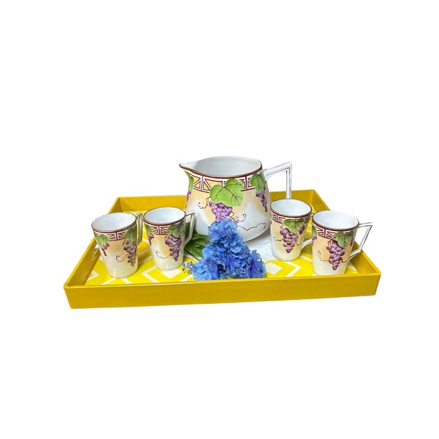 American 1970s Nippon American Atelier #5039 Grapevine - Set of 5 Pieces Discontinued For Sale - Image 3 of 5